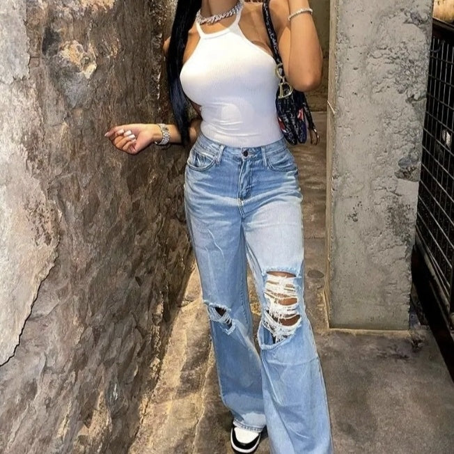 Elegant Tie-Neck Sleeveless Top for Women